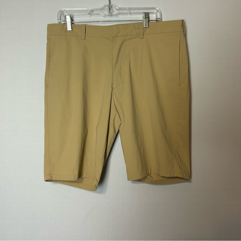 J. Crew Flex Revington  Tan Shorts Size 36